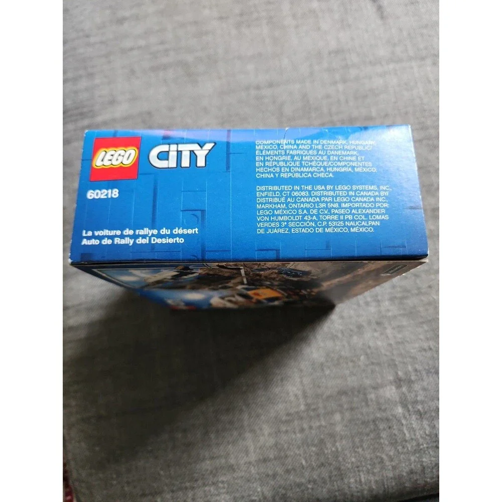 Lego City 60218 Desert Rally Racer Retired Set New in Sealed Box - 75 Pcs